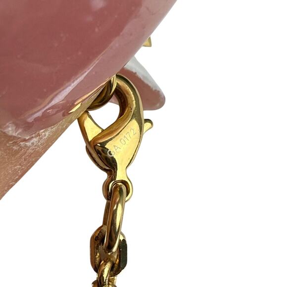 💎✨Authentic Louis Vuitton Chain Circus Bracelet Size 7 1/2" - Picture 2 of 4